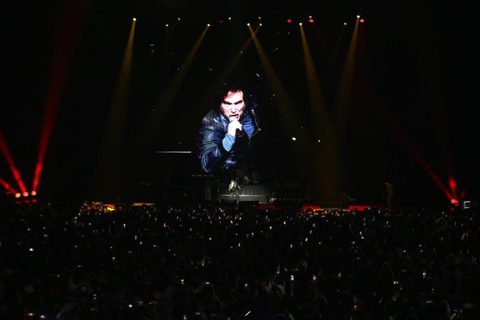El presidente Javier Milei presentó su nuevo libro con un show musical. 