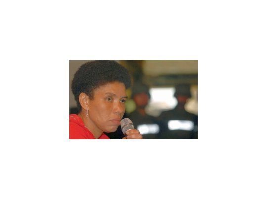 La ex integrante de las FARC, Elda Neyis Mosquera.