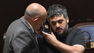 Posteo en las redes sociales de Alexis Guerrera a partir de una foto del reportero gráfico Ignacio Amiconi Posteo en las redes sociales de Alexis Guerrera a partir de una foto del reportero gráfico Ignacio Amiconi