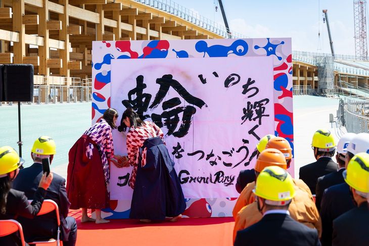 Presentación y avances de obra cuando el anillo estaba por terminarse en febrero del año pasado Presentación y avances de obra cuando el anillo estaba por terminarse en febrero del año pasado