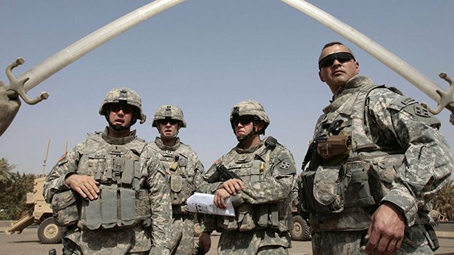 Tropas estadounidenses que combaten al EI en Irak.