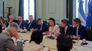 La canciller argentina, Diana Mondino, le transmitió a los embajadores de países de la UE la voluntad del gobierno de cerrar el acuerdo a través del Mercosur.