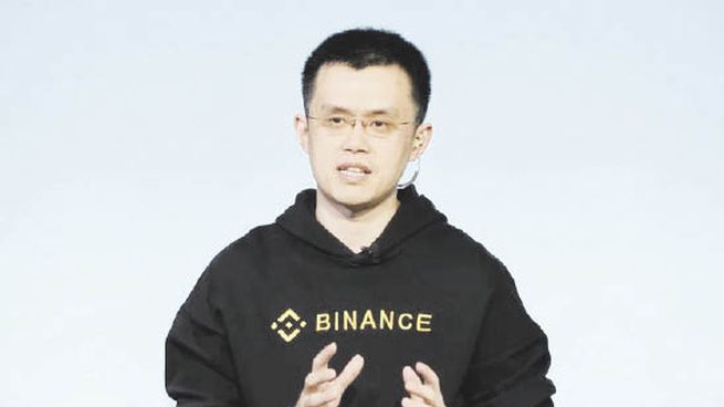 zozobra. Changpeng Zhao, CEO de Binance.