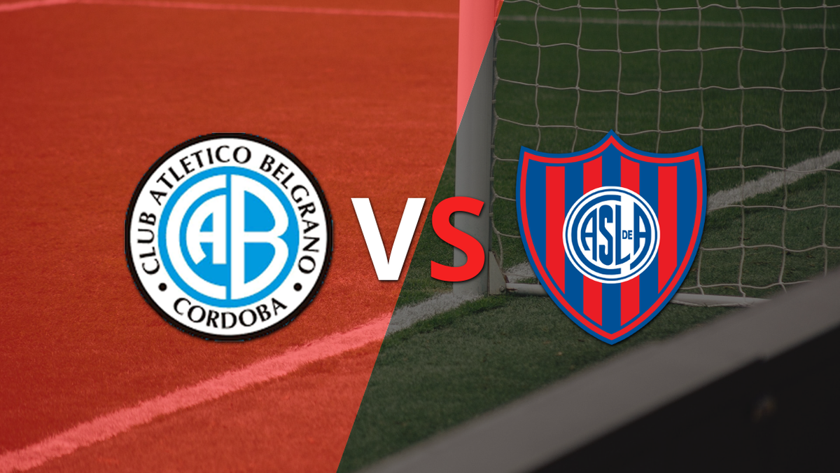 The match between Belgrano and San Lorenzo begins in Gigante de Alberdi