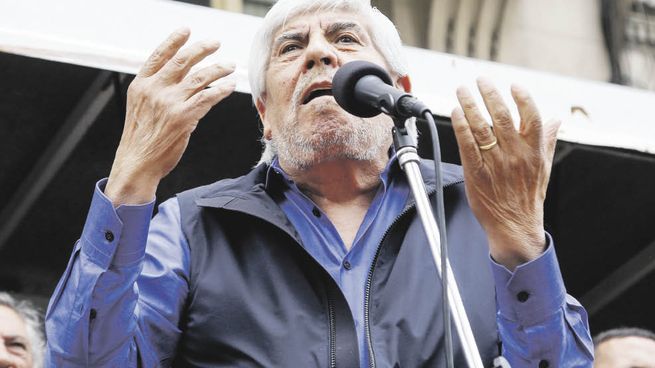 Hugo Moyano, titular del Sindicato de Camioneros.