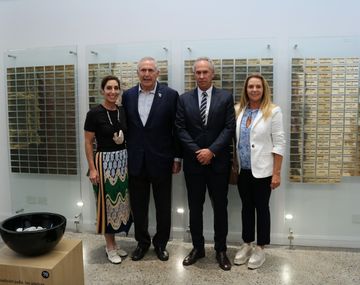 Marcelo Mindlin recibió al embajador Marc Stanley en el Museo del Holocausto