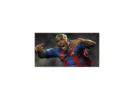El delantero camerunés Samuel Eto´o.