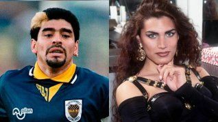 Diego Maradona y Cris Miró habrían protagonizado un romance secreto en los noventa.