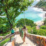 La increíble playa de Oaxaca. La increíble playa de Oaxaca.