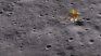 Chandrayaan-3 aterrizando en el polo inexplorado de la Luna.