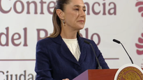 Claudia Sheinbaum habla en una nueva Mañanera del Pueblo.