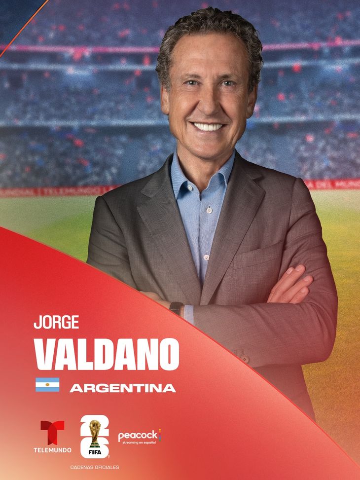 Jorge Valdano, figura histórica del futbol y analista de élite, se posiciona como el rostro más codiciado por las televisoras de cara a la justa de 2026. Jorge Valdano, figura histórica del futbol y analista de élite, se posiciona como el rostro más codiciado por las televisoras de cara a la justa de 2026.