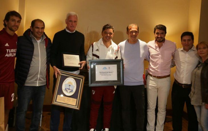 River recibió un reconocimiento de la provincia de Neuquén.