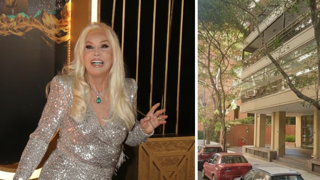 Susana Giménez y un penthouse poco conocido en la farándula. Lo habitaba días en la semana cuando no iba a su casa de Barrio Parque. Es un edificio racionalista, aquí parte de la fachada