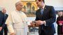 El papa León XIV recibió a Marco Rubio en el Vaticano.