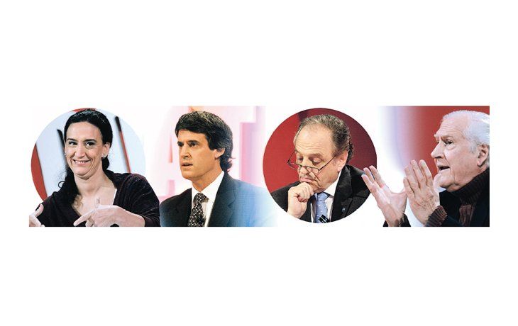 ámbito.com | Gabriela Michetti, Alfonso Prat Gay, Carlos Heller y Fernando Solanas se reunieron ayer para grabar un encuentro por TV que no llegó a ser un debate. Se eludieron y cada cual ensayó su personaje.