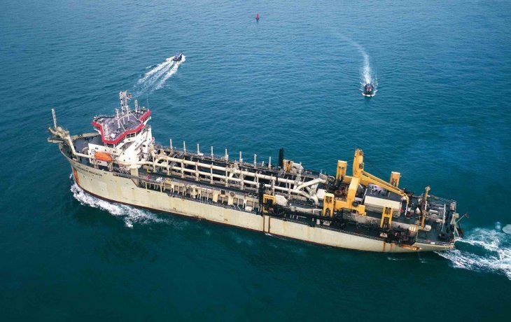 Jan De Nul instalará un cable submarino en Abu Dabi