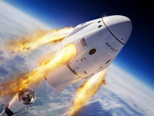 El SpaceX estuvo cerca de chocar con un OVNI.