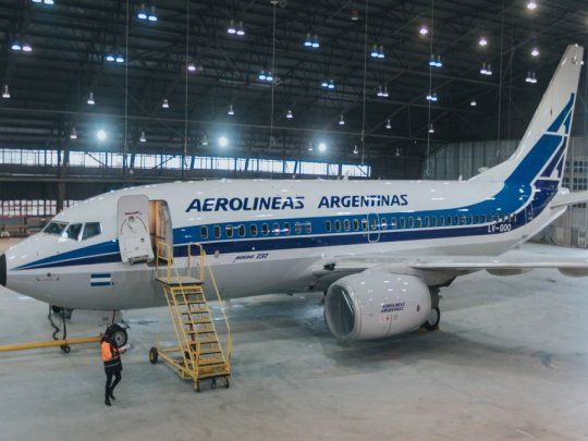 Aerolíneas Argentinas Presentó Su Avión Con Diseño Retro 3039