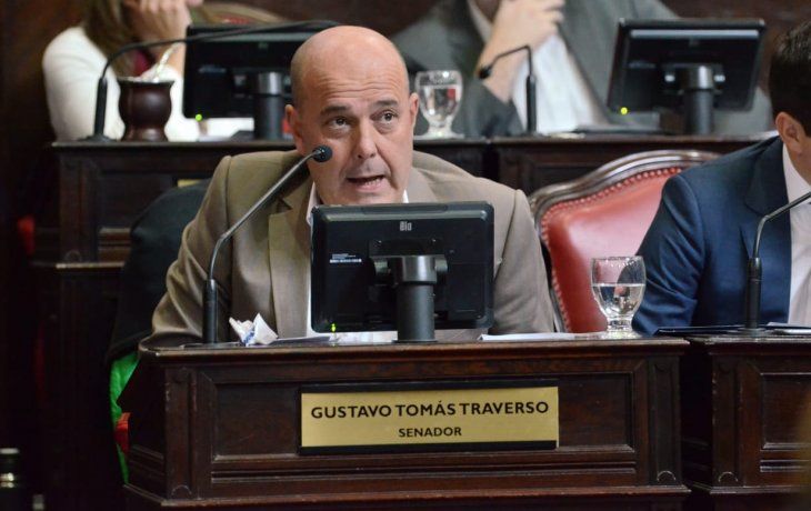 El senador bonaerense Gustavo Traverso apareció en la lista de los cien espiados durante la presidencia de Mauricio Macri.