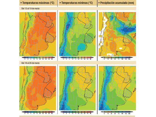 Frente de tormenta traerá lluvias a la región agrícola