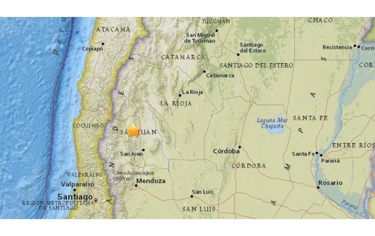Un sismo de 5.3º de magnitud estremeció San Juan y repercutió en Mendoza