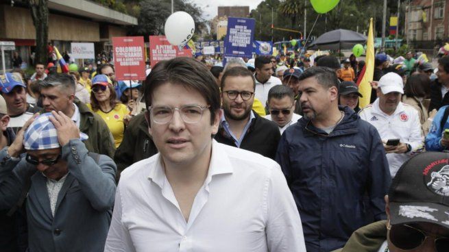 Miguel Uribe Turbay, senador de Colombia.