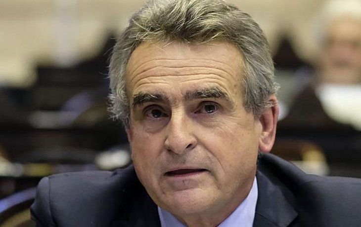 Agustín Rossi, jefe de Gabinete y precandidato a la vicepresidencia de Unión por la Patria (UxP).
