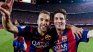 Jordi Alba and Lionel Messi. Jordi Alba and Lionel Messi.