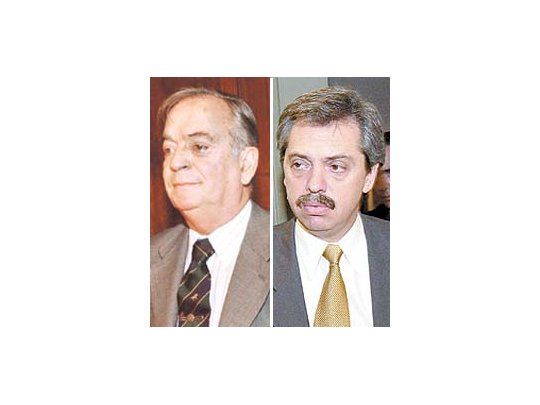 Enrique Petracchi y Alberto Fernández