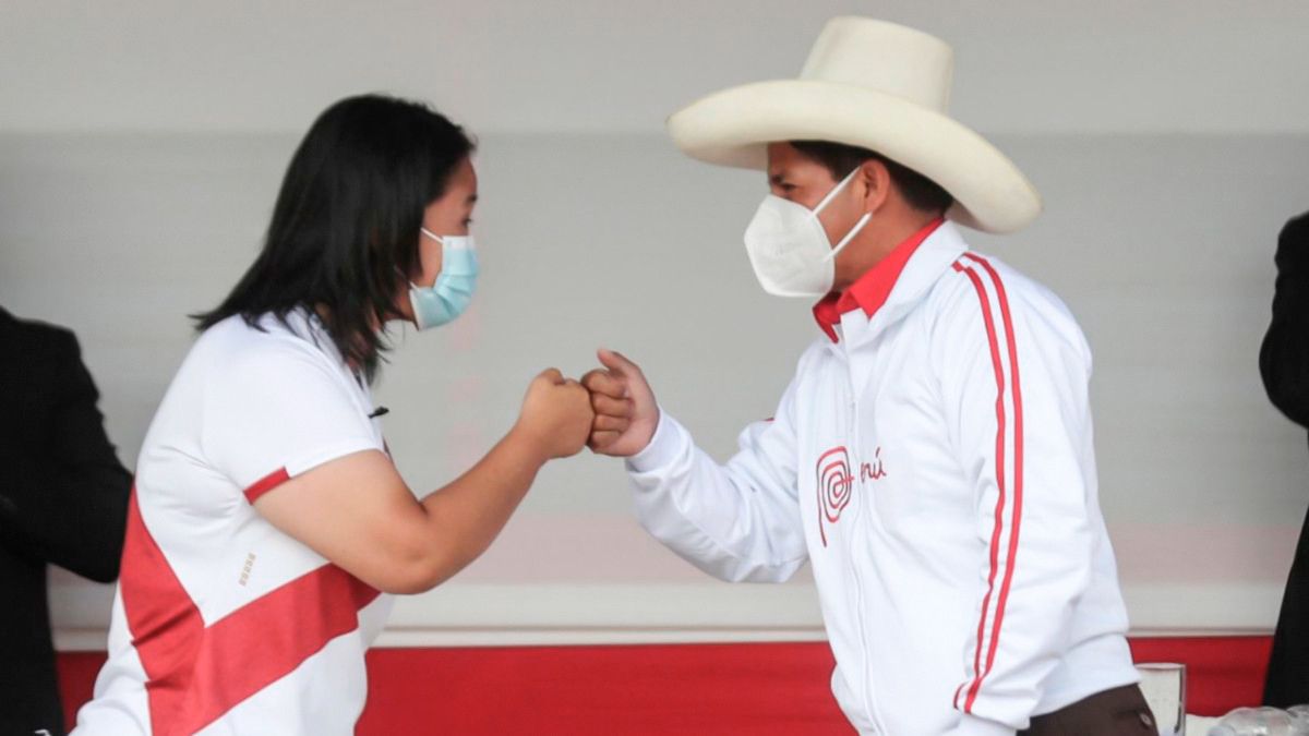 Elecciones en Perú: Keiko Fujimori y Pedro Castillo, en empate técnico