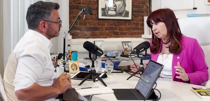 La entrevista de Cristina Kirchner. La entrevista de Cristina Kirchner.