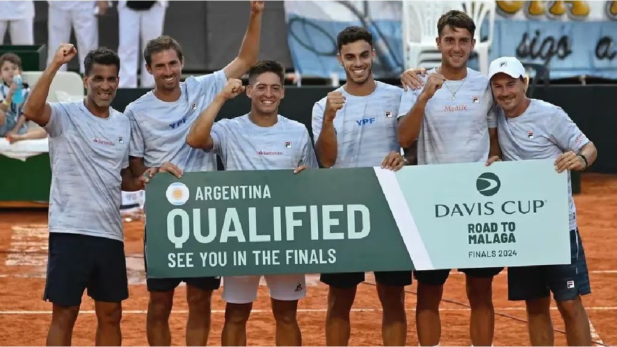 Davis Cup: Argentina already knows its rivals and the venue for the final group stage