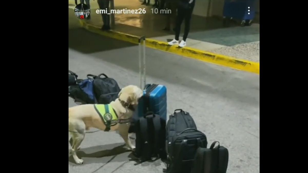 “He found a Sugus”: the irony of “Dibu” Martínez for the reception of the National Team in Chile