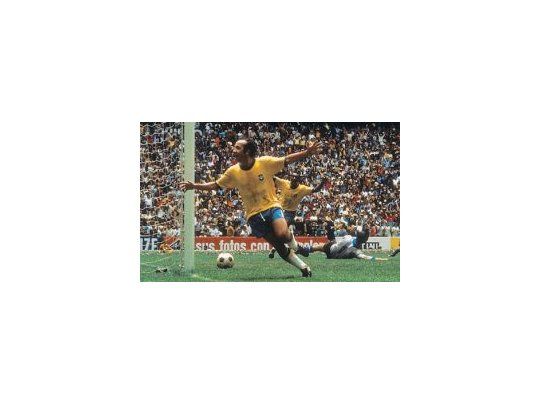 Tosta y Pelé fueron campeones mundiales en 1970.