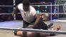 Raja Jackson hit Stuart Smith who lay on the canvas. 