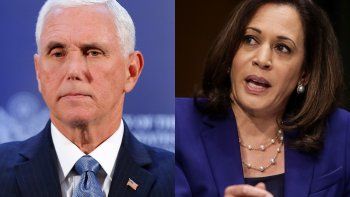 Mike Pence y Kamala Harris se enfrentarán en el debate de candidatos a vicepresidentes de EEUU.