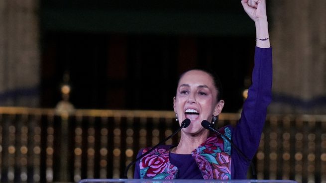 Claudia Sheimbaun hizo historia y se convirtió en la primera mujer electa presidenta de México.