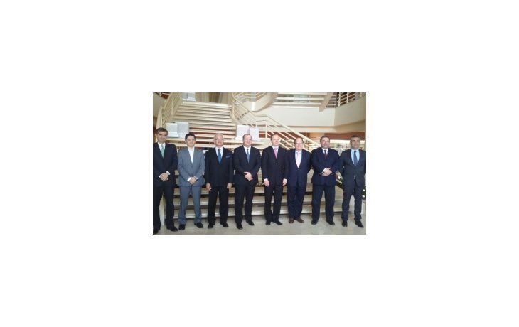 Los titulares de los bancos centrales se reunieron en Asunción (foto: prensa BCRA).