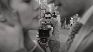 Guillaume Marbeck como Jean-Luc Godard en Nouvelle vague, de Richard Linklater Guillaume Marbeck como Jean-Luc Godard en Nouvelle vague, de Richard Linklater