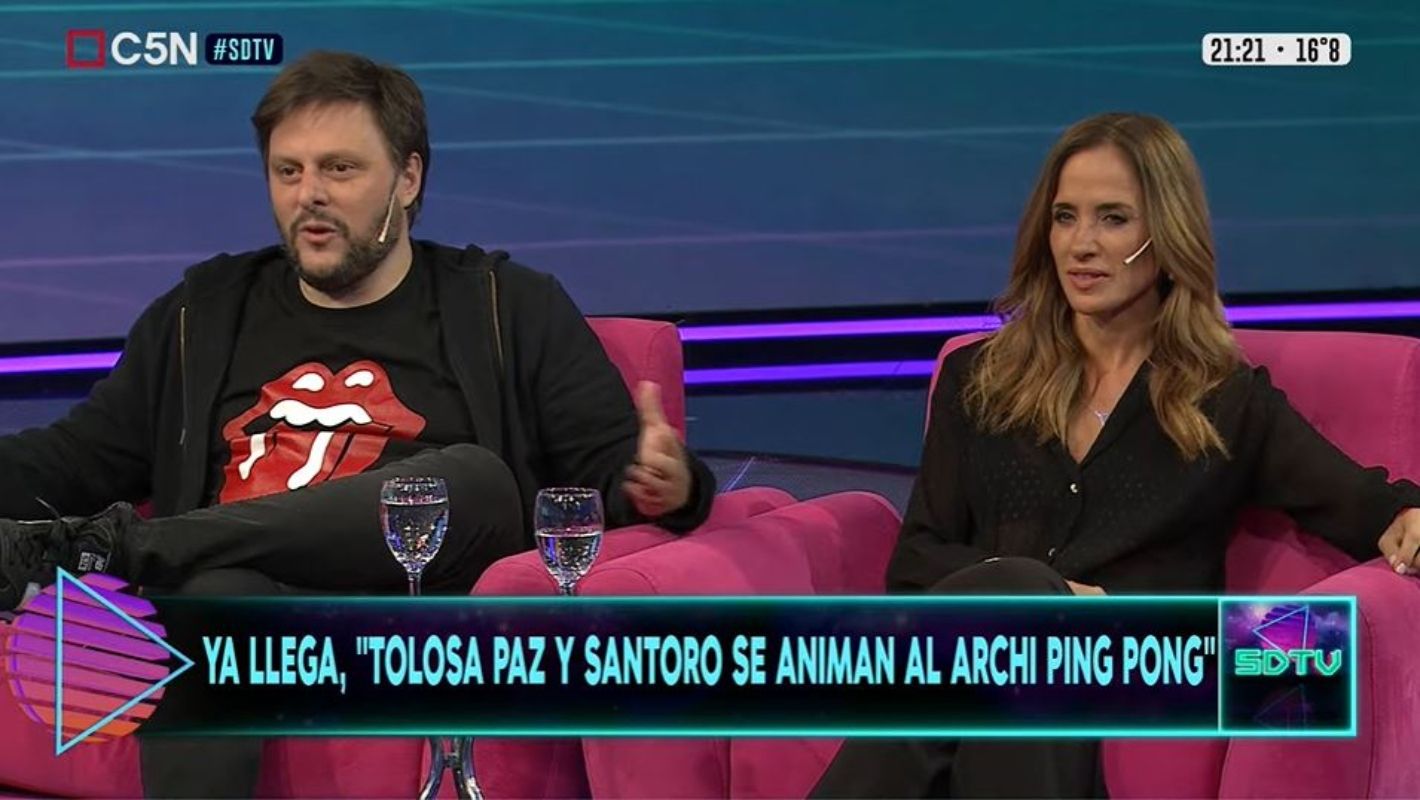 Leandro Santoro y Victoria Tolosa Paz. Leandro Santoro y Victoria Tolosa Paz.