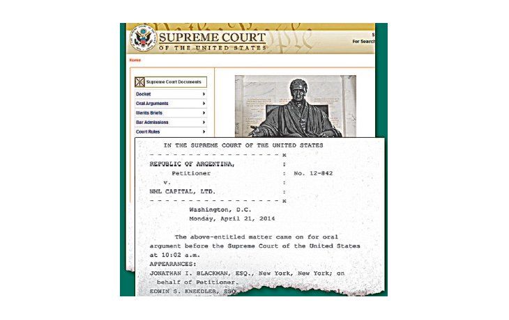 ámbito.com | Los ocho jueces de la Corte de EE.UU. finalmente escucharon a la Argentina y los buitres cara a cara. Hubo, para el país, victorias y derrotas.