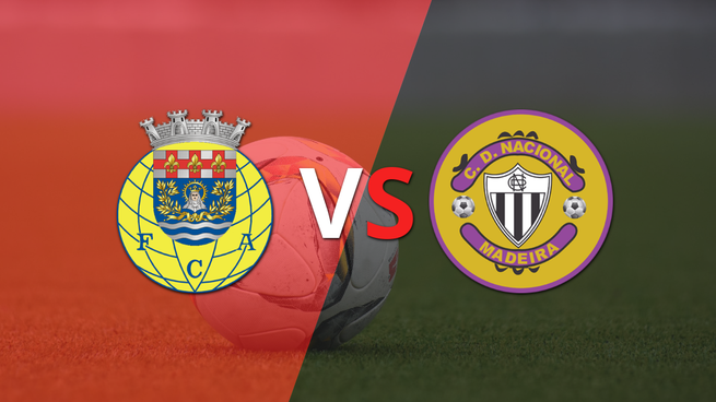 Portugal - Primera División: Arouca vs Nacional Madeira Fecha 3
