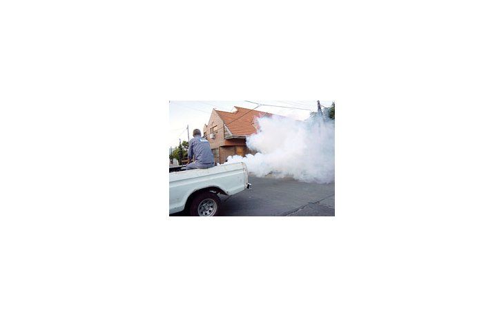 Las tareas de fumigación se profundizaron ayer en varias zonas de la provincia de Buenos Aires, como Quilmes, donde se detectaron dos casos.