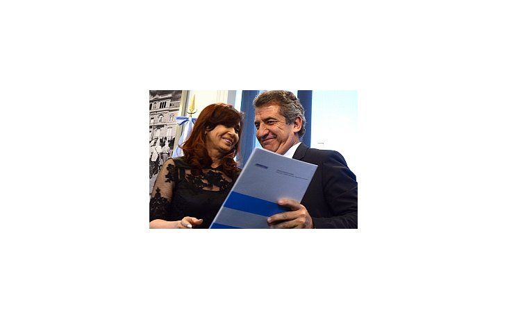 Cristina y Urribarri.