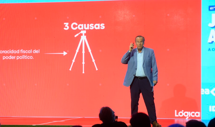 Matías Olivero Vila, presidente de la fundación Lógica. Matías Olivero Vila, presidente de la fundación Lógica.