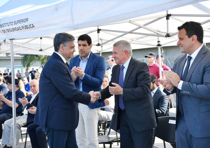 Jorge Macri avanza con el trabajo conjunto con Nación por el traspaso de presos. Jorge Macri avanza con el trabajo conjunto con Nación por el traspaso de presos.