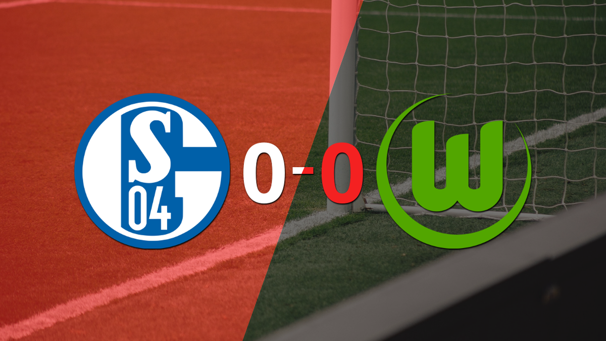 Goalless, Schalke 04 and Wolfsburg equalized the match