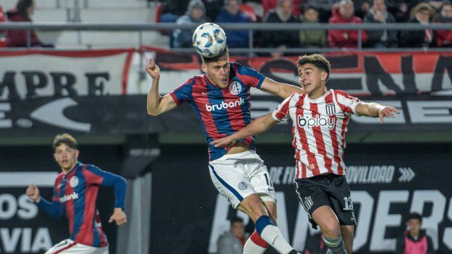 Luchado. Estudiantes y San Lorenzo no se sacaron diferencias en La Plata.&nbsp;