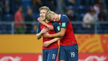 Erling Håland hizo historia con sus nueve goles a Honduras.